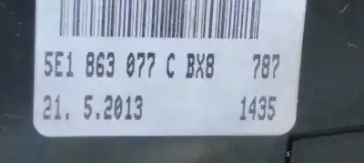 Peça sobressalente para automóvel em segunda mão cinzeiro por skoda octavia combi (5e5) ambition referências oem iam 5e1863077c  