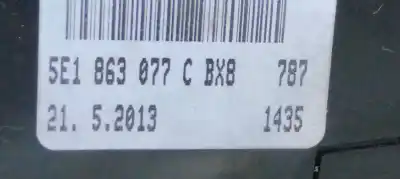 Автозапчасти б/у пепельница за skoda octavia combi (5e5) ambition ссылки oem iam 5e1863077c  