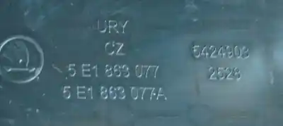 Автозапчасти б/у пепельница за skoda octavia combi (5e5) ambition ссылки oem iam 5e1863077c  