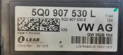Peça sobressalente para automóvel em segunda mão módulo eletrônico por skoda octavia combi (5e5) ambition referências oem iam 5q0907530l  