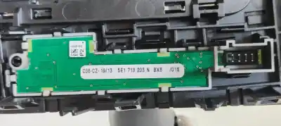 Second-hand car spare part gear lever knob for skoda octavia combi (5e5) ambition oem iam references   