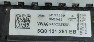 Автозапчастина б/у водяний радіатор для skoda octavia combi (5e5) ambition посилання на oem iam 5q0121251eb  