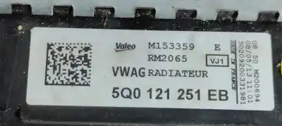 Автозапчасти б/у водяной радиатор за skoda octavia combi (5e5) ambition ссылки oem iam 5q0121251eb  