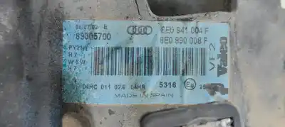 Second-hand car spare part right headlight for audi a4 berlina (8e) 1.9 tdi (96kw) oem iam references 8e0941004f  