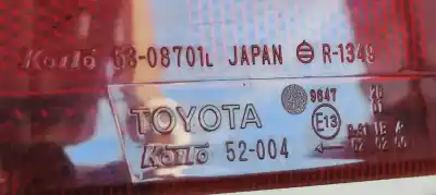 Автозапчасти б/у левый задний фонарь за toyota yaris (ncp1/nlp1/scp1) 1.0 linea luna ссылки oem iam   
