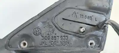 Second-hand car spare part left rearview mirror for volkswagen passat variant (3c5) edition oem iam references 3c0857933  