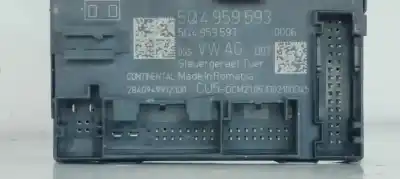 Автозапчасти б/у электронный модуль за skoda octavia combi (5e5) ambition ссылки oem iam 5q4959593  