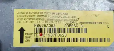 Second-hand car spare part airbag control unit for mitsubishi outlander (cw0) 2.0 di-d intense plus oem iam references p8635a053  