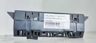 Second-hand car spare part multifunction display for opel meriva enjoy oem iam references 009164455  