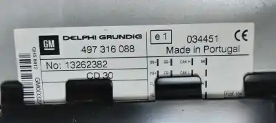 Автозапчасти б/у аудиосистема / радио cd за opel corsa d catch me ссылки oem iam 13262382  