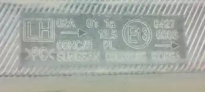 Second-hand car spare part left headlight for daewoo kalos (klas) 1.4 oem iam references   