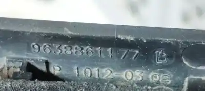 Second-hand car spare part tailgate back door handle for citroen c3 1.1 collection oem iam references   