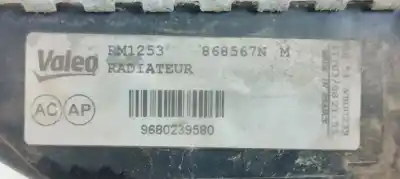 Автозапчасти б/у водяной радиатор за citroen c3 1.1 collection ссылки oem iam 9680239580  