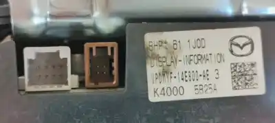 Second-hand car spare part multifunction display for mazda 3 lim. () 2.0 cat oem iam references bhp1611j0d  