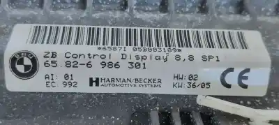 Second-hand car spare part multifunction display for bmw serie 7 (e65/e66) 745i oem iam references 8385449  