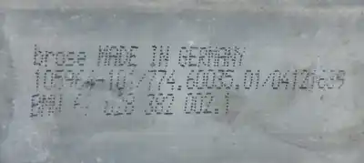 Second-hand car spare part rear right window regulator for bmw serie 7 (e65/e66) 745i oem iam references 7024814e  