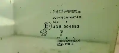 Peça sobressalente para automóvel em segunda mão vidro dianteiro esquerdo por dodge journey 2.0 16v crd cat referências oem iam   