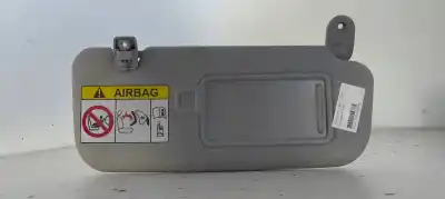 Peça sobressalente para automóvel em segunda mão para-sol direito por kia rio (yb) edition 7 referências oem iam 