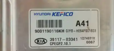Second-hand car spare part ecu engine control for kia rio (yb) edition 7 oem iam references 3911703341  