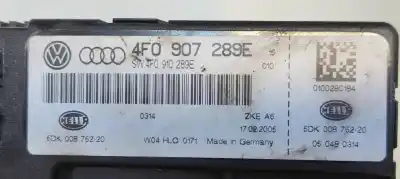 Second-hand car spare part electronic module for audi a6 avant (4b5) 1.9 tdi oem iam references 4f0907289e  4f0910289e