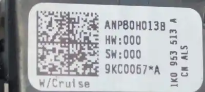 Second-hand car spare part indicator switch for seat leon (1p1) reference oem iam references 1k0953513a  