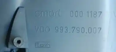 Peça sobressalente para automóvel em segunda mão quadrante por smart coupe limited / 1 referências oem iam 110008872011  