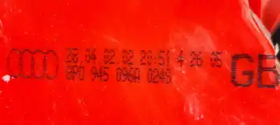 Second-hand car spare part right tailgate light for audi a3 (8p) 2.0 16v tdi oem iam references 8p0945096a  