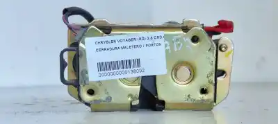 Автозапчасти б/у замок багажника/ворот за chrysler voyager (rg) 2.8 crd lx ссылки oem iam 