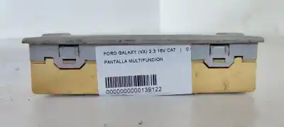 Second-hand car spare part multifunction display for ford galaxy (vx) core glx oem iam references   