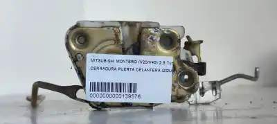 Second-hand car spare part left front door lock for mitsubishi montero (v20/v40) 2500 td gl oem iam references  Second-hand car spare part left front door lock for mitsubishi montero (v20/v40) 2500 td gl oem iam references