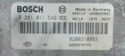 Second-hand car spare part ecu engine control for renault scenic ii emotion oem iam references 0281011549  