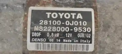 Автозапчасти б/у двигатель запускается за toyota yaris (ncp1/nlp1/scp1) 1.0 linea sol ссылки oem iam 281000j010  
