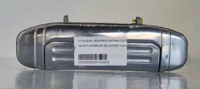 Second-hand car spare part exterior left front door handle for mitsubishi montero (v20/v40) 2800 td gls oem iam references 