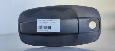 Peça sobressalente para automóvel em segunda mão puxador exterior dianteiro esquerdo por renault trafic combi (ab 4.01) passenger privilege referências oem iam 91168527