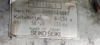 Peça sobressalente para automóvel em segunda mão compressor de ar condicionado a/a a/c por bmw serie 3 berlina (e46) 320d referências oem iam 8390646  