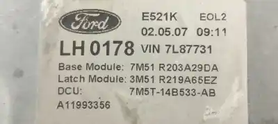 Автозапчасти б/у регулятор стекла переднего левого за ford c-max (cb3) ghia ссылки oem iam 7m51r203a29da  