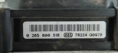 Pezzo di ricambio per auto di seconda mano abs per nissan note (e11e) 1.5 dci turbodiesel cat riferimenti oem iam 0265800518  