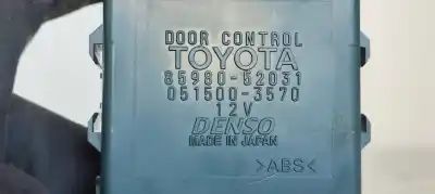 Автозапчастина б/у електронний модуль для toyota yaris (ncp1/nlp1/scp1) 1.0 linea luna посилання на oem iam 8598052031  