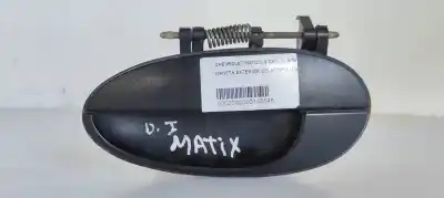 Peça sobressalente para automóvel em segunda mão PUXADOR EXTERIOR DIANTEIRO ESQUERDO por CHEVROLET MATIZ  Referências OEM IAM   