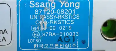 Автозапчасти б/у электронный модуль за ssangyong rexton rx 270 full ссылки oem iam 8712008201  