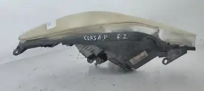 Second-hand car spare part left headlight for opel corsa d motor 1.3 ltr. - 55 kw 16v cdti oem iam references 13186381  