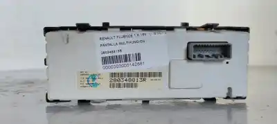 Second-hand car spare part multifunction display for renault fluence dynamique oem iam references 280348813r  