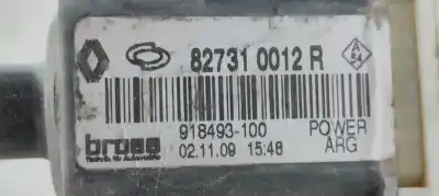 Second-hand car spare part rear left window regulator for renault fluence dynamique oem iam references 827210016r  