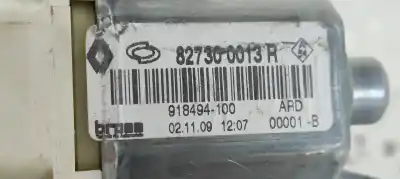 Second-hand car spare part rear right window regulator for renault fluence dynamique oem iam references 827200016r  