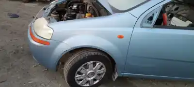 Peça sobressalente para automóvel em segunda mão guarda-lamas dianteiro esquerdo por chevrolet kalos 1.4 se referências oem iam 