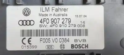 Second-hand car spare part electronic module for audi a6 berlina (4f2) 2.4 oem iam references 4f0907279  