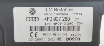 Second-hand car spare part electronic module for audi a6 berlina (4f2) 2.4 oem iam references 4f0907280  