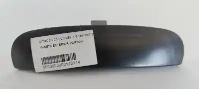 Peça sobressalente para automóvel em segunda mão puxador exterior de mala por citroen c3 pluriel 1.6 16v sensodrive referências oem iam 