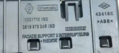Second-hand car spare part headlights switch for renault fluence dynamique oem iam references 10217101nd  