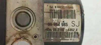 Peça sobressalente para automóvel em segunda mão abs por chevrolet aveo ls referências oem iam 96964985  